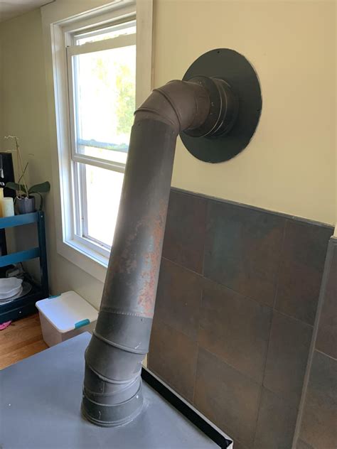 pellet stove pipe leaking smoke|Smoke from vent pipe fittings : r/PelletStoveTalk